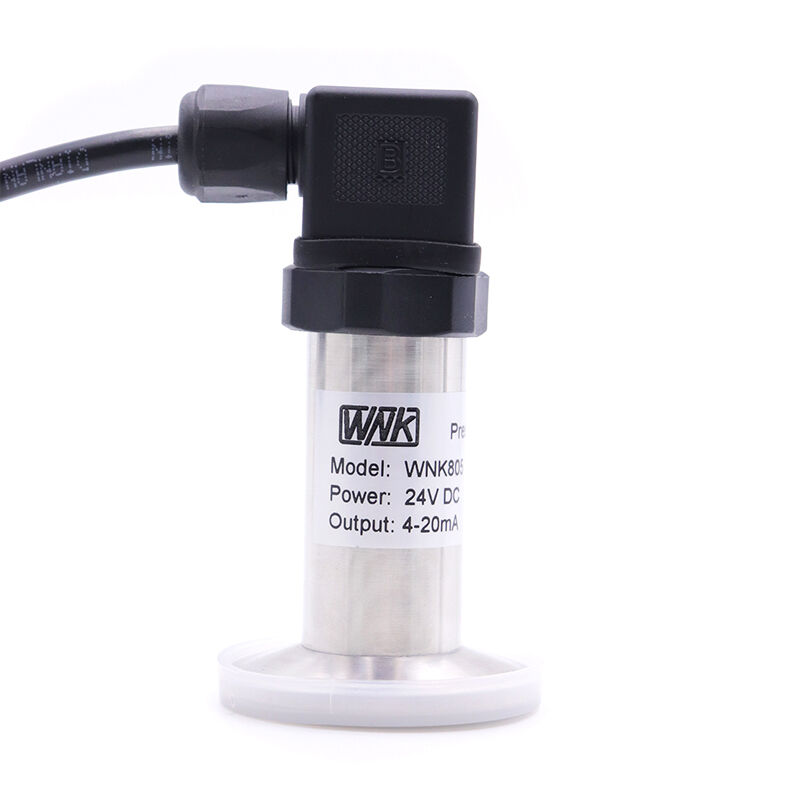 مستشعر ضغط غشاء التدفق الصحي للصناعات الغذائية والدوائية والصحية للمياه والسوائل والأطعمة والحليب والمشروبات الصحية