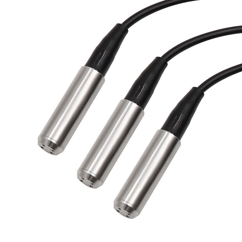 WNK 4 ~ 20mA 0-10V RS485 مستوى جهاز استشعار خزان المياه من الفولاذ المقاوم للصدأ للأنهار والبحيرات