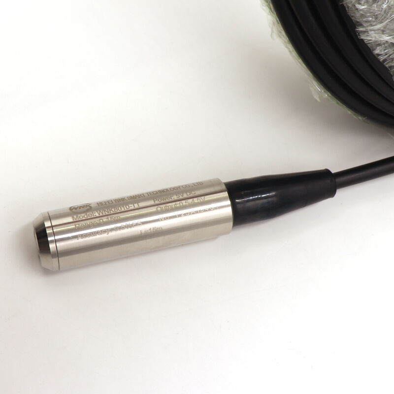 مستشعر مستوى الماء السائل 4-20 مللي أمبير 0-10 فولت مخرج RS485 500 متر بئر ثقب وقود غاطس مرسل مستوى العمق