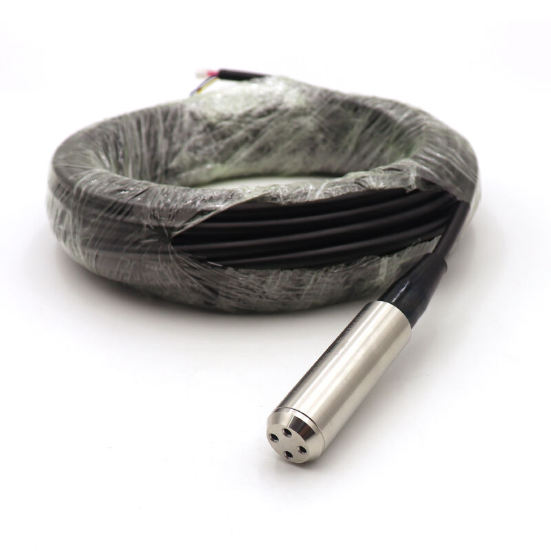 مستشعر مستوى الماء السائل 4-20 مللي أمبير 0-10 فولت مخرج RS485 500 متر بئر ثقب وقود غاطس مرسل مستوى العمق