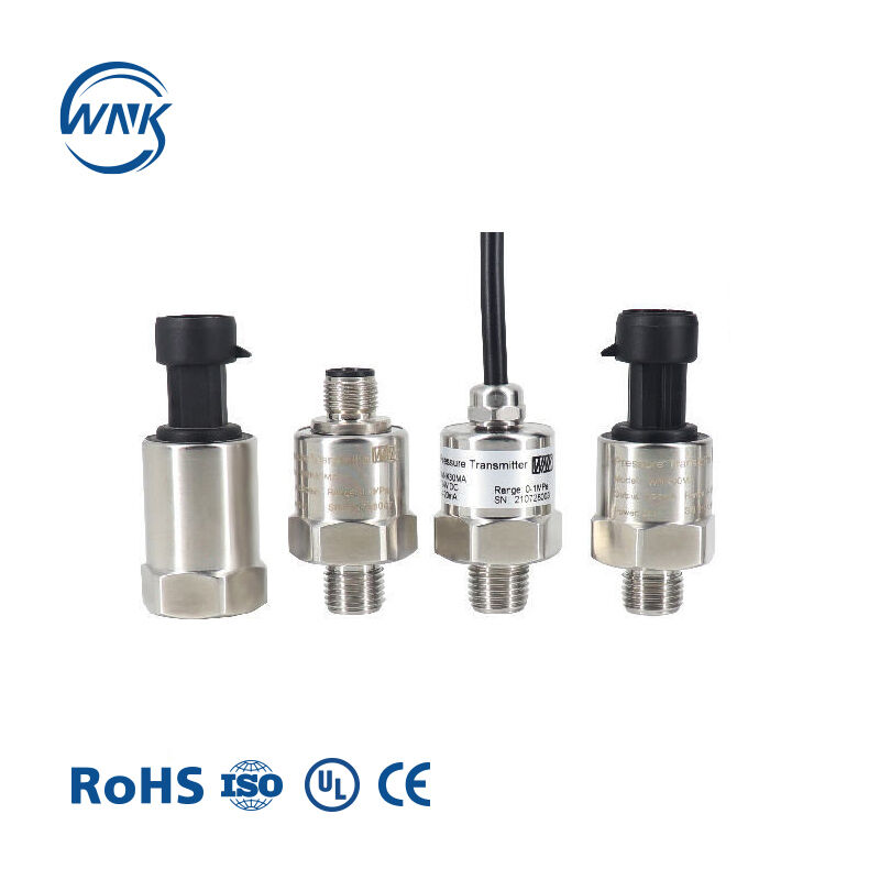 WNK81ma جهاز استشعار ضغط المياه الإلكتروني 0.5-4.5V 4-20mA الناتج -1-700Bar النطاق للنفط الهواء الغاز CE ROHS
