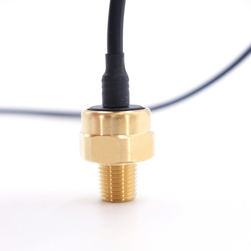 G1 / 4 1 / 4NPT مستشعر الضغط النحاسي لـ HVAC / ضاغط الهواء 0.5 - 4.5 فولت