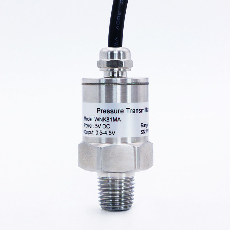 304 SS 316L 5 Psi مستشعر الضغط 12VDC لخط أنابيب إمدادات المياه