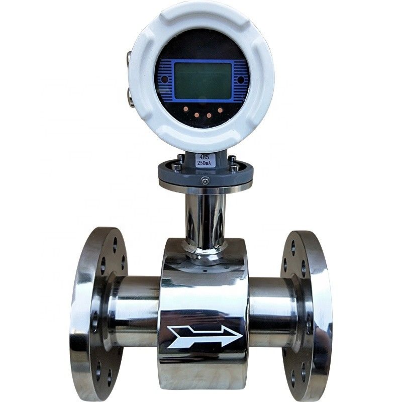OEM ODM 15m / s مقياس التدفق الرقمي لمياه الصرف الصحي SST 1Cr18Ni9Ti flange