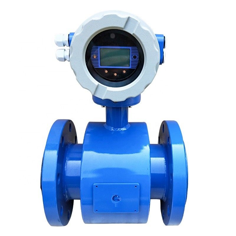 OEM ODM 15m / s مقياس التدفق الرقمي لمياه الصرف الصحي SST 1Cr18Ni9Ti flange
