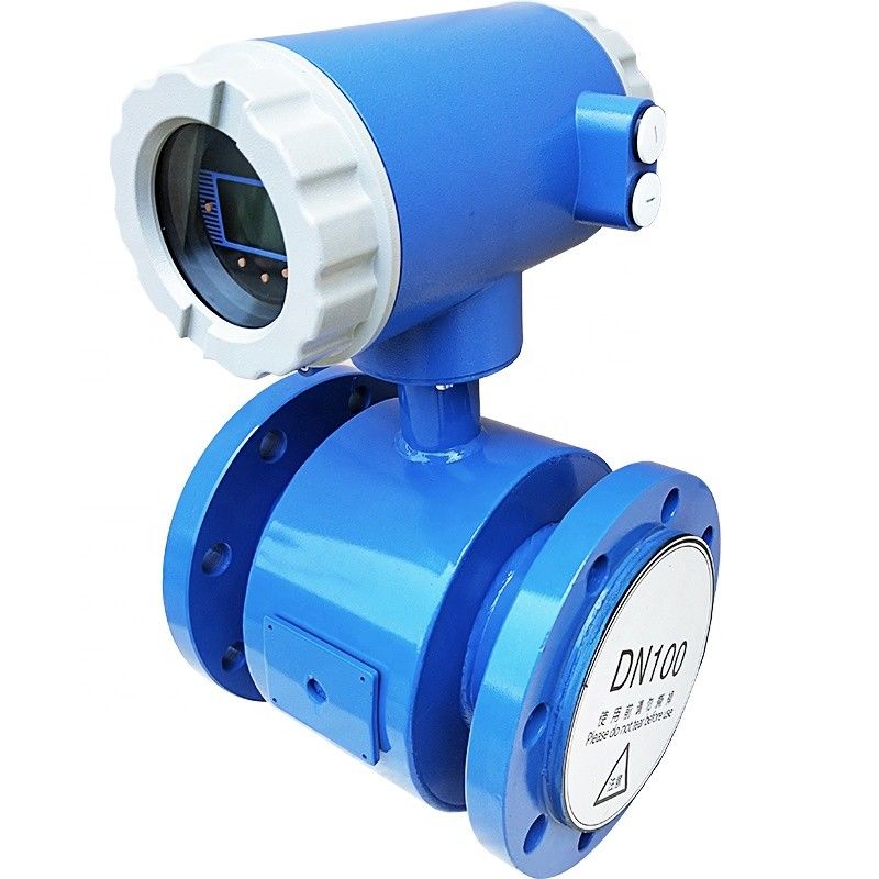 OEM ODM 15m / s مقياس التدفق الرقمي لمياه الصرف الصحي SST 1Cr18Ni9Ti flange