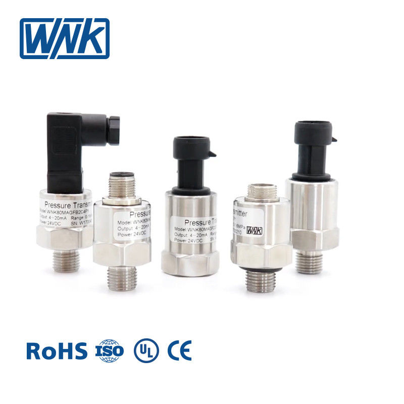 304 الفولاذ المقاوم للصدأ 4- 20mA 0.5-4.5V الضغط الارسال للتكييف