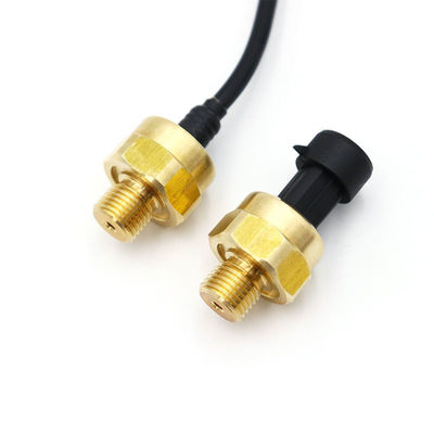 G1 / 4 1 / 4NPT مستشعر الضغط النحاسي لـ HVAC / ضاغط الهواء 0.5 - 4.5 فولت