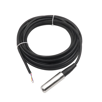 جهاز WNK الصناعي 4-20mA SS304/SS316L مستوى مستوى خزان السائل 0.5% دقة لمعالجة مياه الصرف الصحي الهيدروستاتيكية