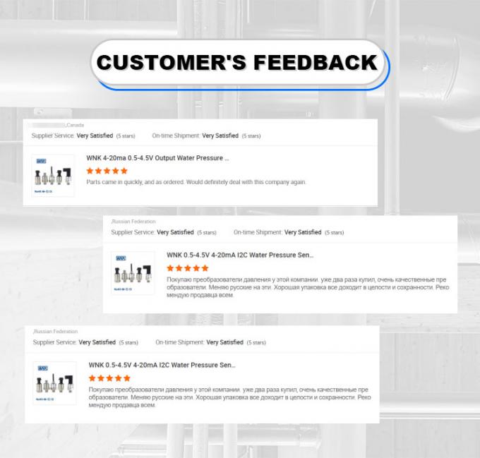 مستشعر ضغط الزيت والغاز والماء OEM ODM، محول إرسال 0